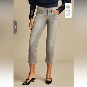 Lucky Brand Mid Rise Sweet Crop 6/28